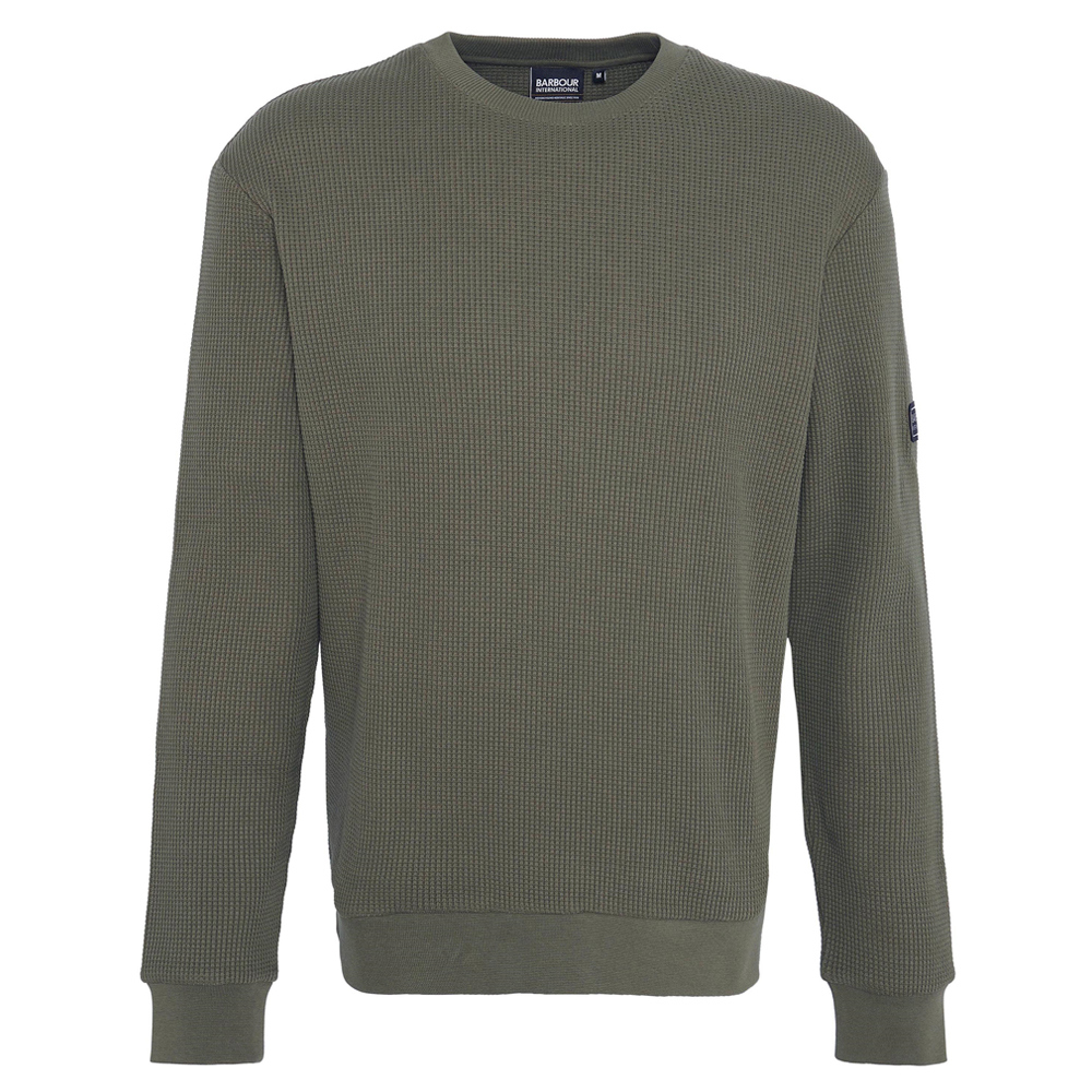 Barbour International Curve Waffle Sweatshirt